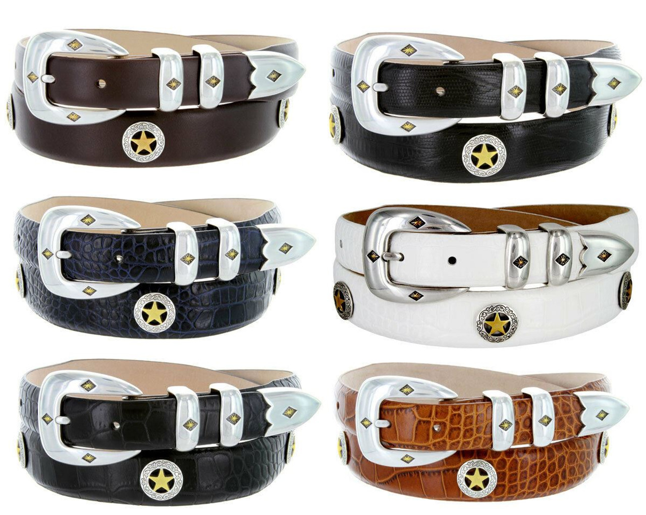 luxury golf belts