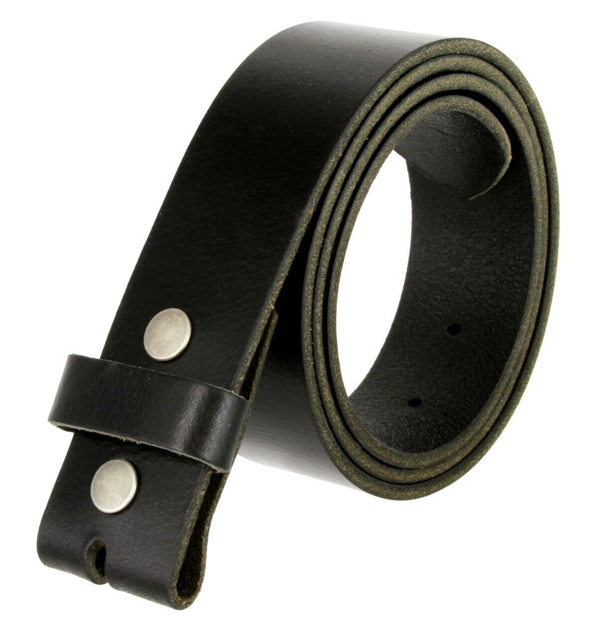 BS103 One Piece Full Grain Buffalo Oil Tanned Leather Belt Strap