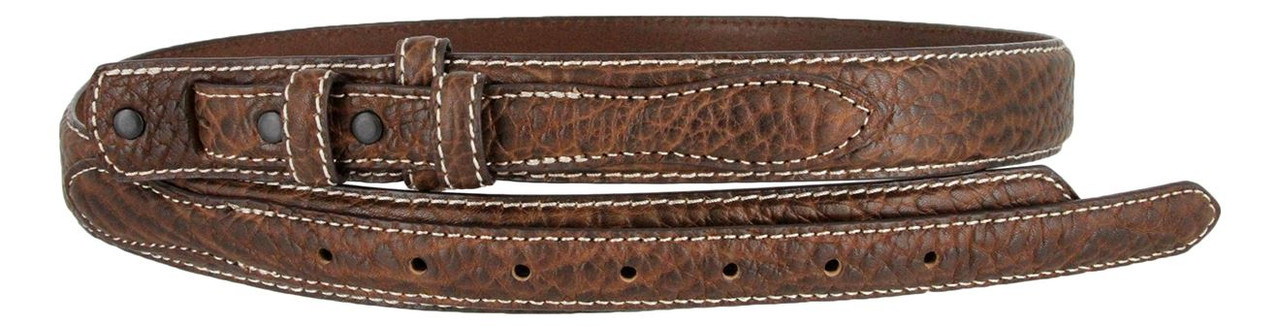 RB2015 Genuine Leather Western Ranger Belt Strap 1-3/8