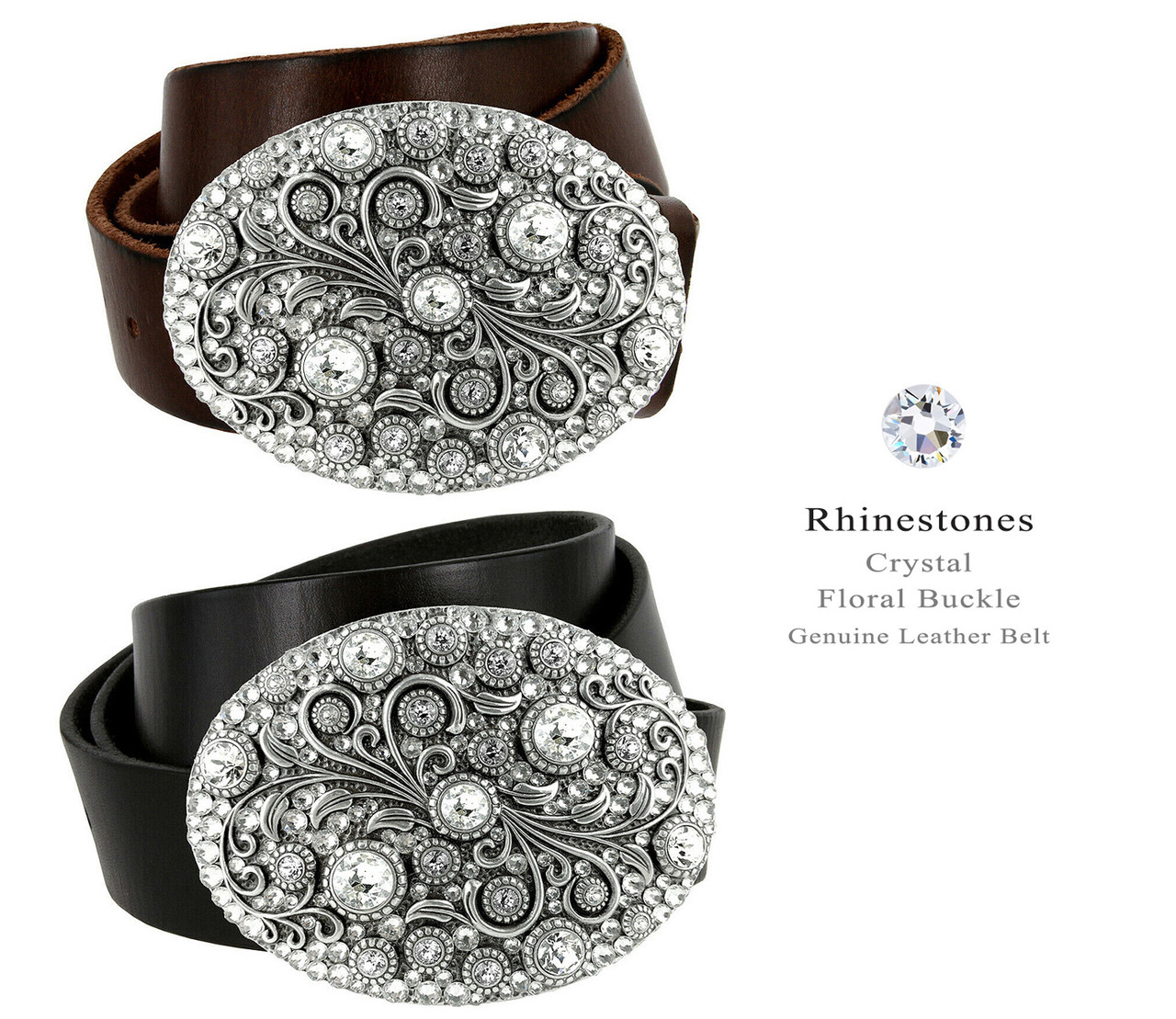 Blanc Classic  Types of belt buckles, Swarovski crystals, Swarovski  rhinestones