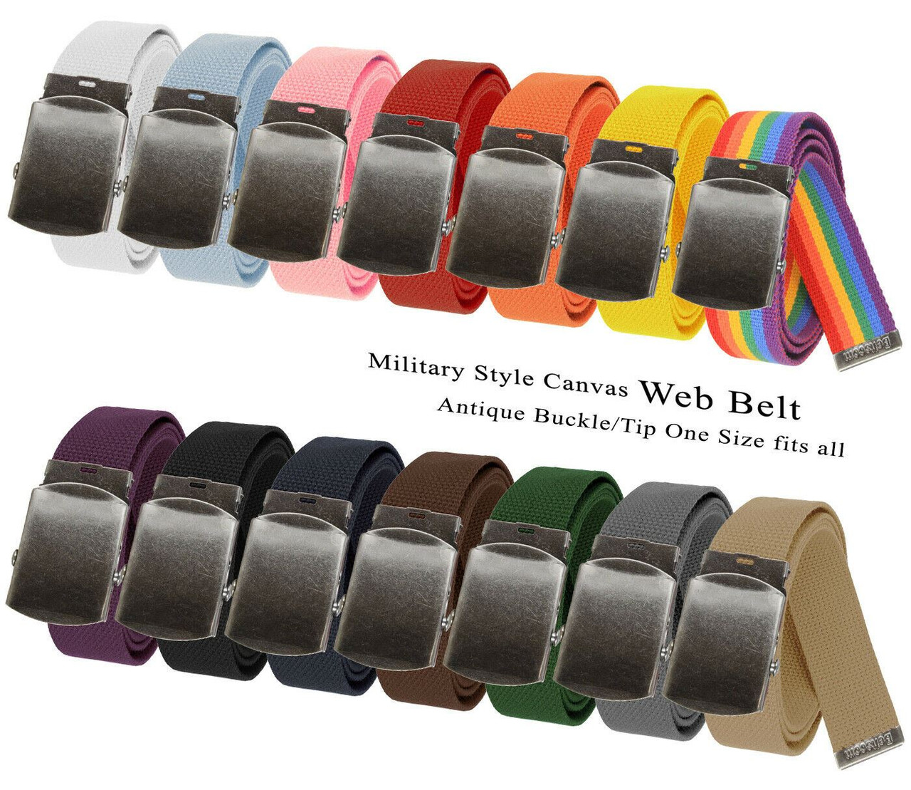 web canvas belt