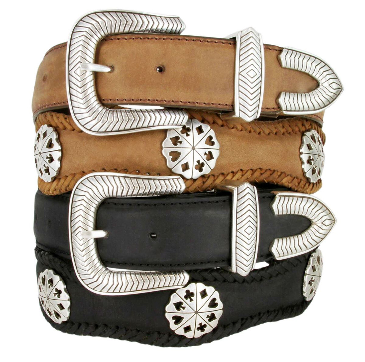 Scalloped All Around Cowboy Belt Buckle