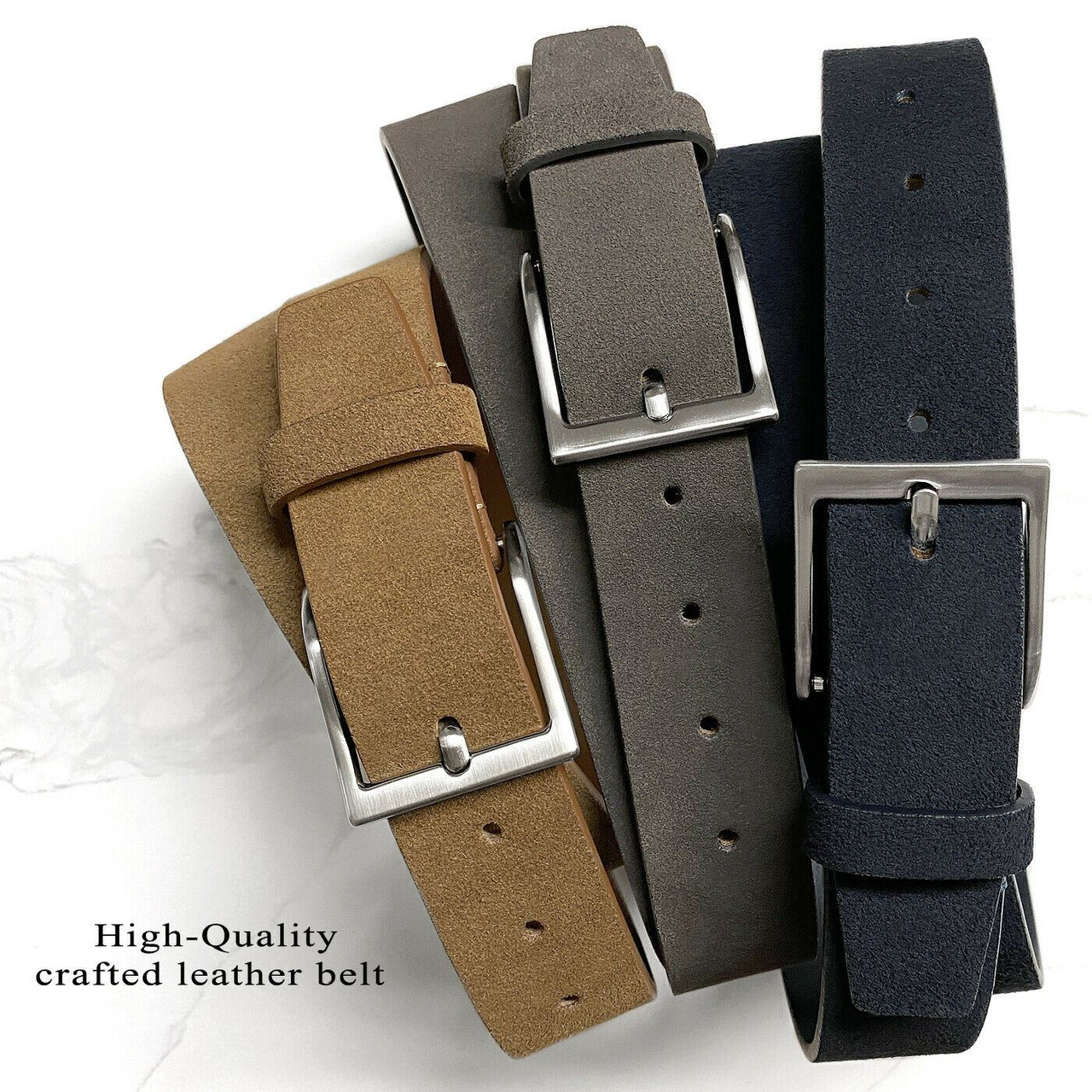 Men's Suede Belt, Men's Accessories