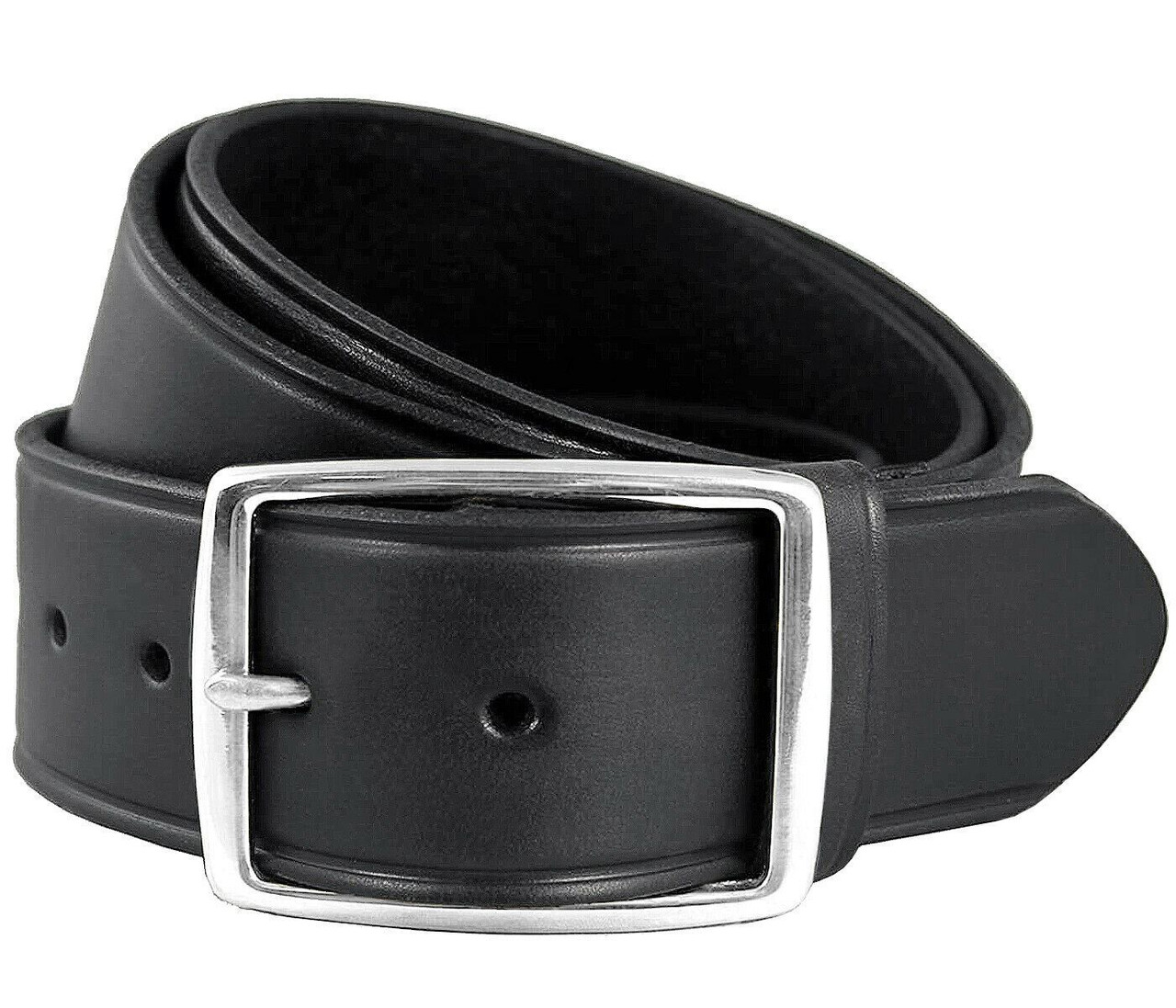 Heavy Duty Uniform Work Belt Genuine Full Grain Leather Belt 1-3/4