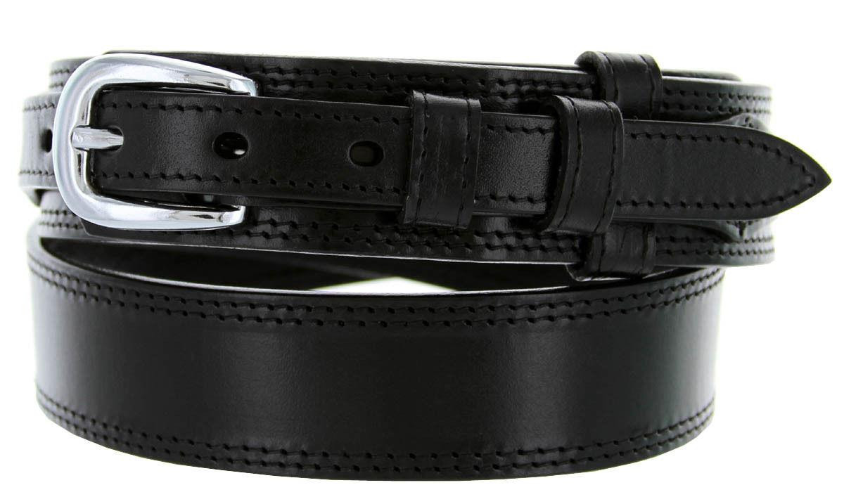 Genuine Full Grain One Piece Leather Smooth Western Ranger Belt