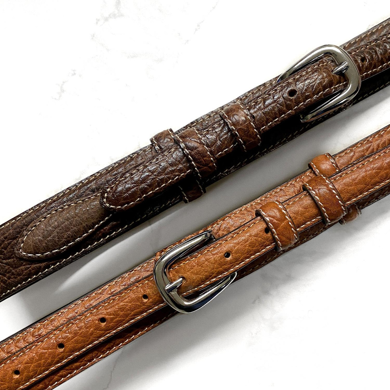 Western Ranger Belt Genuine Leather Ranger Belt 1-3/8
