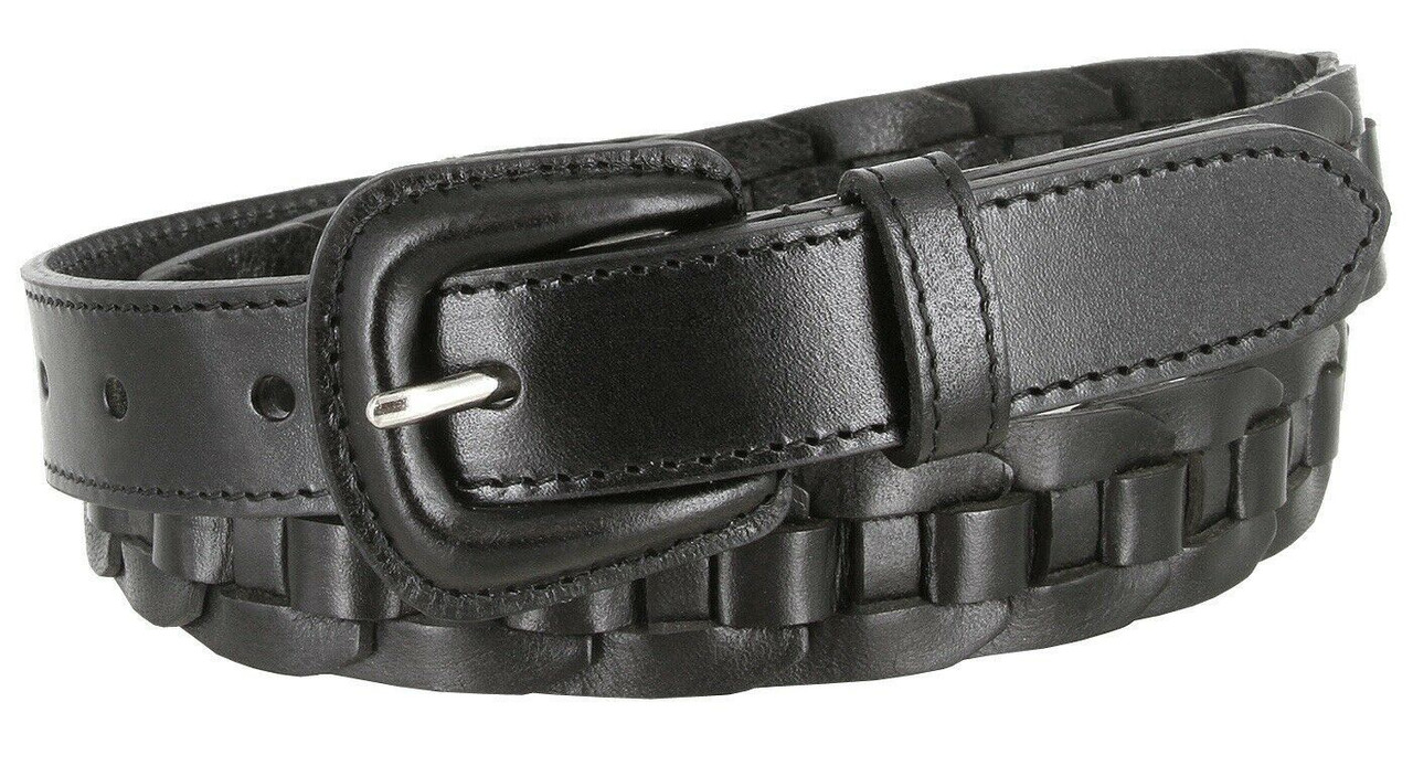 251813 Genuine Leather One Piece Full Leather Hand Lacing 