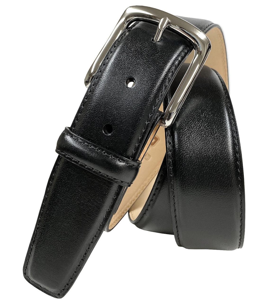 Valley View Classic Buckle Genuine Full-Grain Cowhide Leather