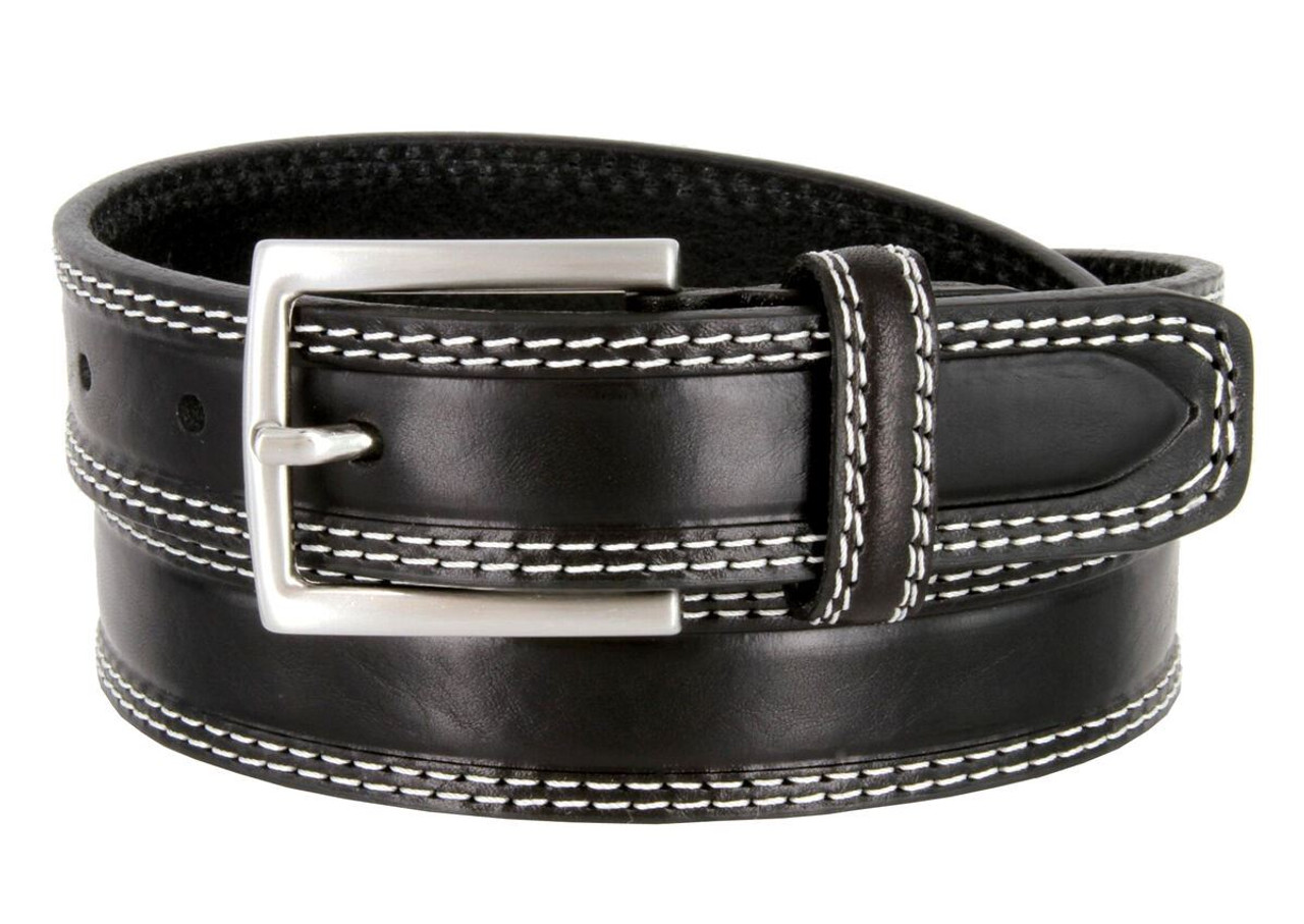 S074-30 Made in Italy Belts Genuine Leather Casual Dress Belt 1-1