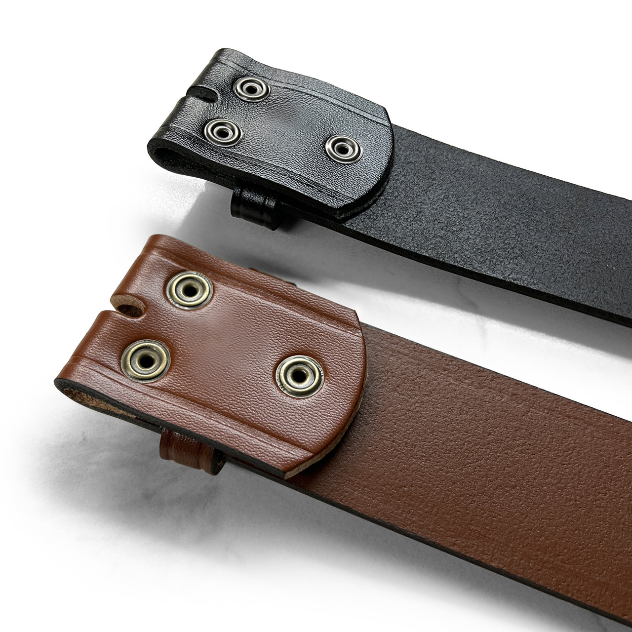 BS1303 One Piece Genuine Full Grain Cowhide Leather Belt