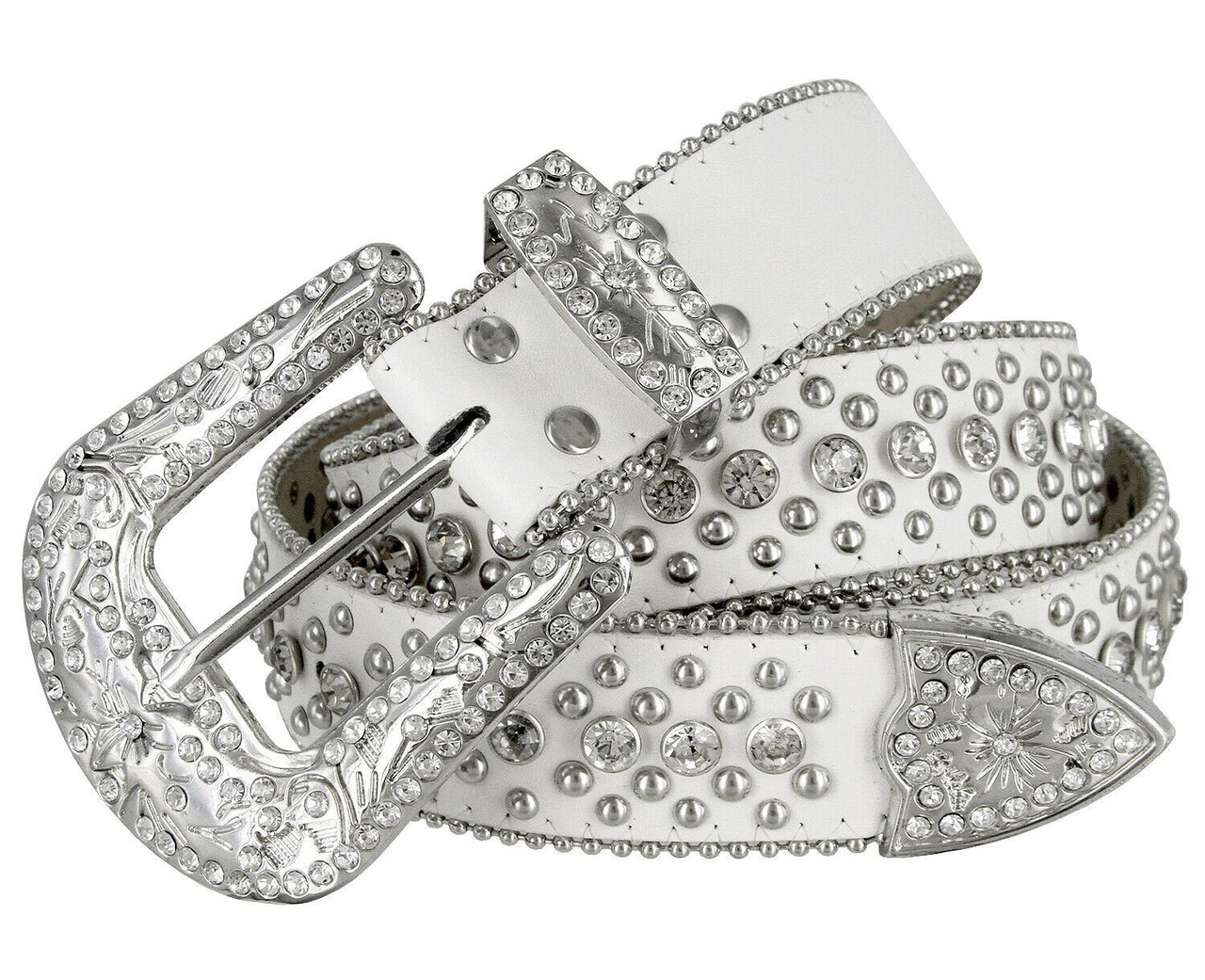  Five Domains Rhinestone Belt Fashion Western Rhein