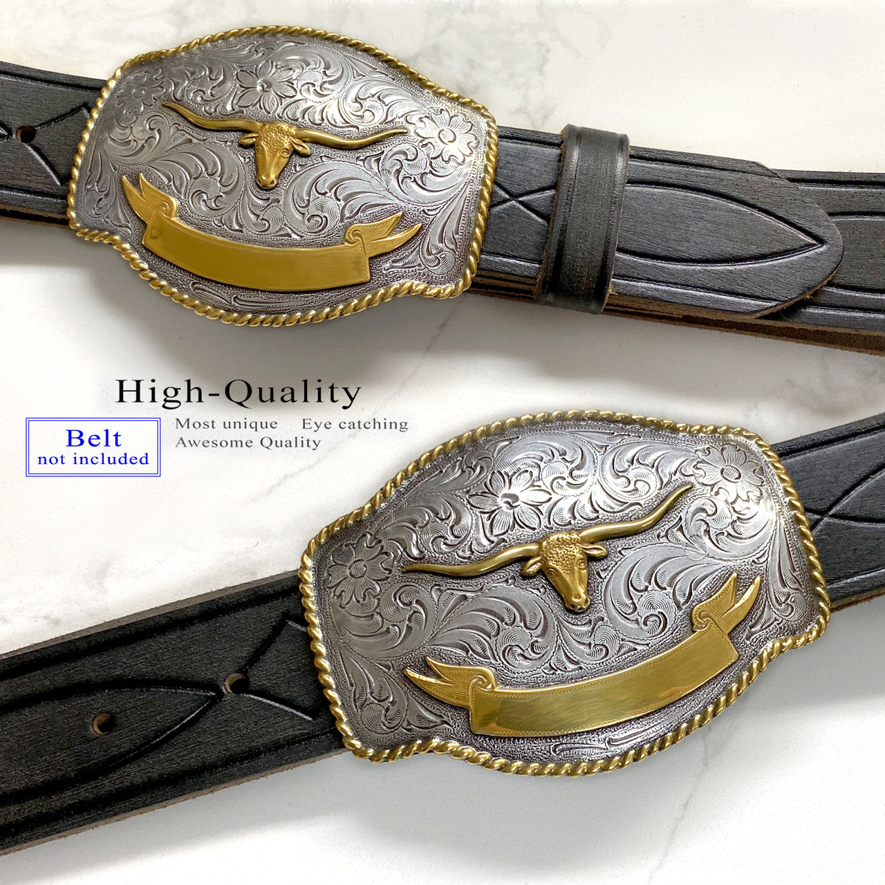 Gold Belt Buckle and Gold Strap End, Langobardic