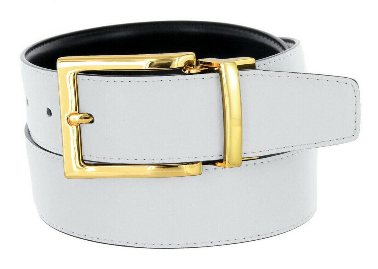  GELTDN Leather Men's Belt for Men Buckle Belt