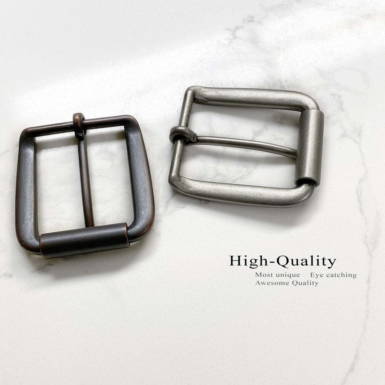 Zinc Alloy Metal Single Pin Belt Buckle for 40mm Wide Belts Leather Waist  Strap□