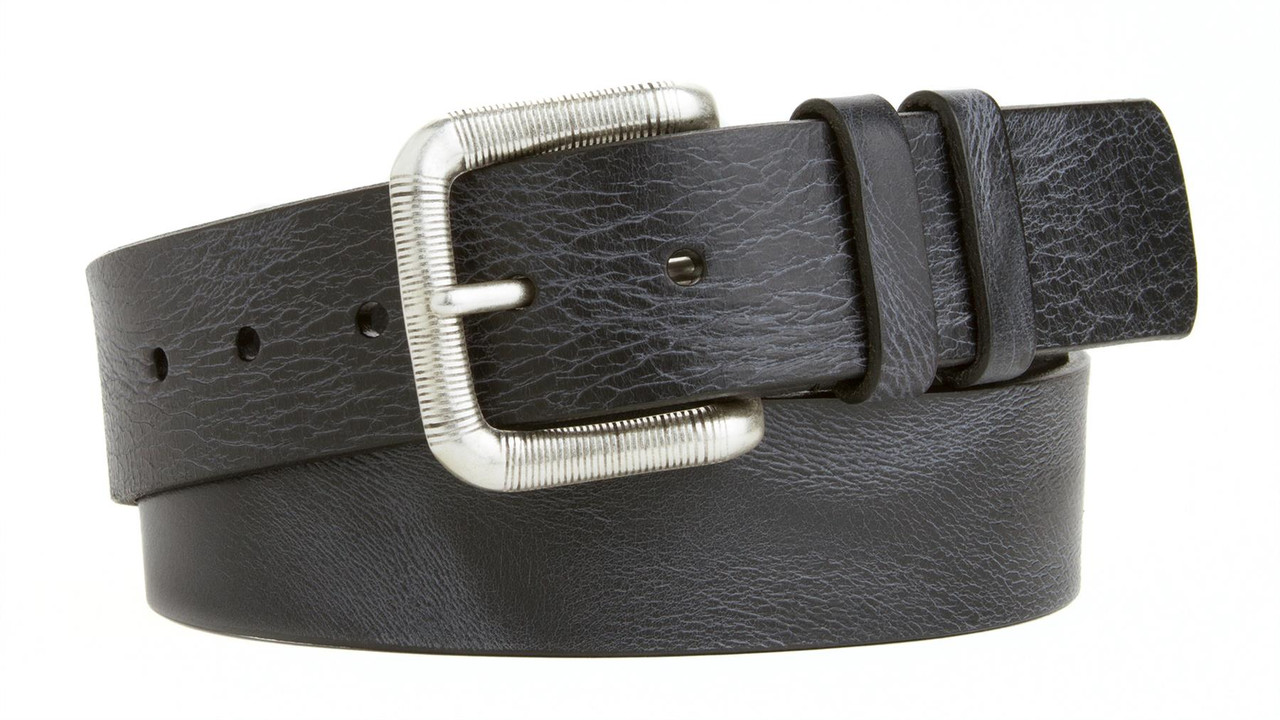 Lejon Made in USA Belt Men's Vintage Italian Saddle Leather Casual Jean Belt  1-1/2(38mm) Wide - Belts.com