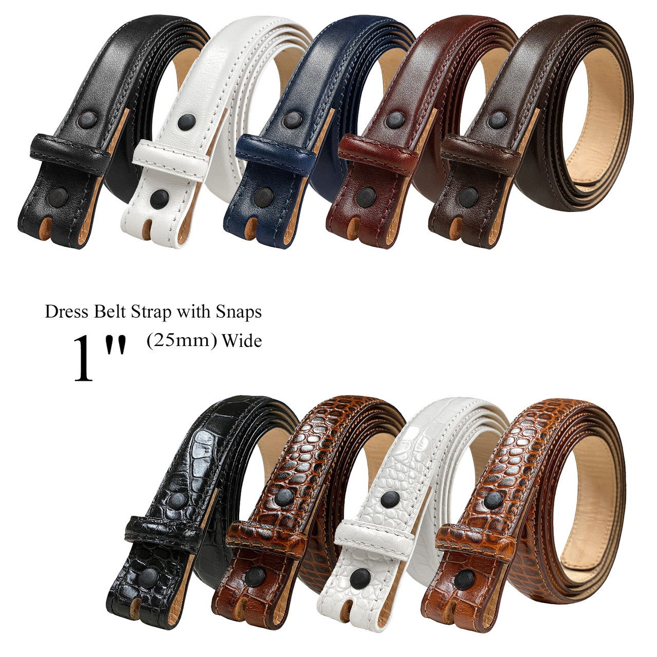 Belts Brand Leather Smooth Buckle Luxury Leather Belt Male/Female