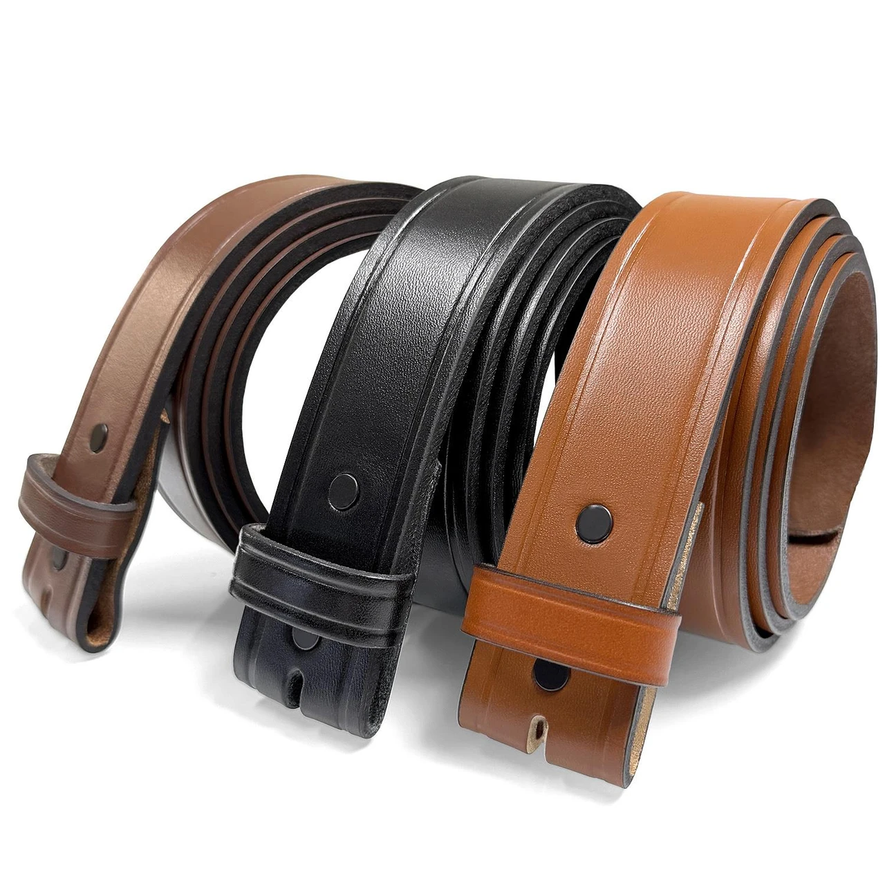 Genuine Full Grain Cowhide Leather Elastic Wide Belt for Women BS1303 One Piece Genuine Full Grain Cowhide Leather Belt  main image 4
