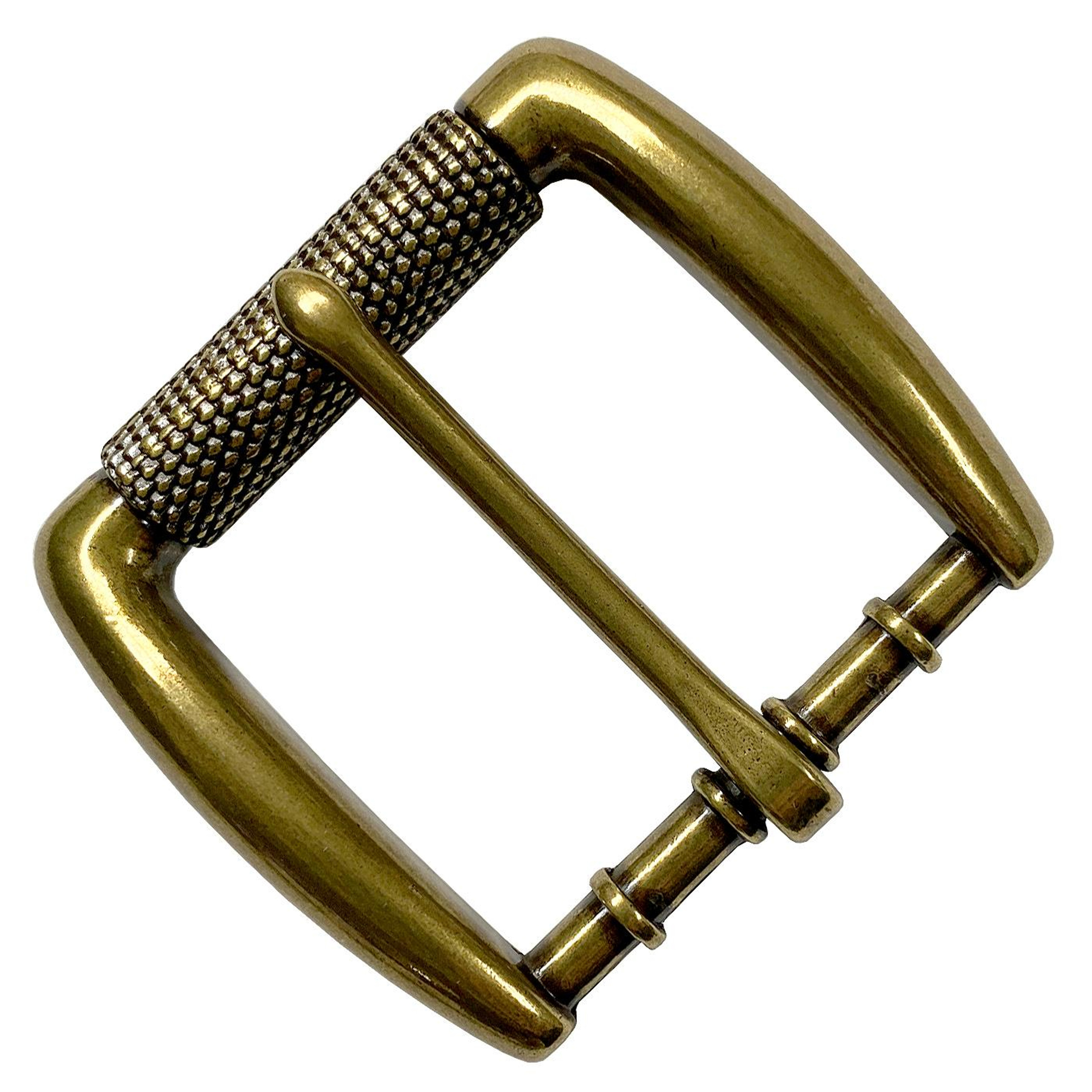 P4252 Classic Single Prong Roller Belt Buckle Fits 11/2"(38mm) Wide Belt