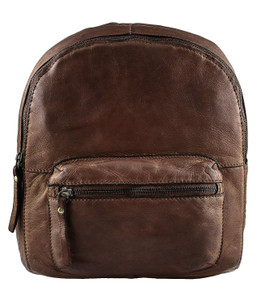 Fashion Classic Vintage Genuine Full Leather Shoulder Casual Travel Backpack