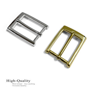 BS6166 Replacement Solid Brass Buckle Classic Dress Belt Buckle fits 1-1/8" (30mm) Belt