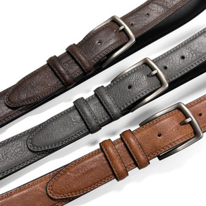 Men's Leather Belts Faux Vegan Leather Belt Classic Work Business Dress Belt