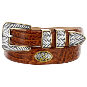 El Sol Genuine Full-Grain Cowhide Leather Designer Dress Golf Belt (24/29) Taper