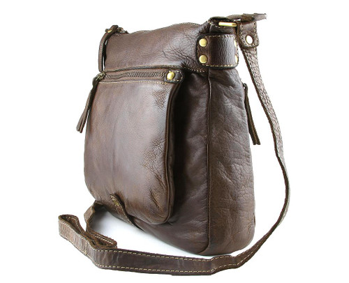 Fashion Classic Vintage Genuine Full Leather Casual Shoulder Travel Bag Fashion Classic Vintage Genuine Full Leather Casual Shoulder Travel Bag