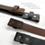 BS1300 Genuine Full Grain Leather Casual Jean Belt Strap with Snaps on 1-1/2"(38mm) Wide
