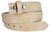 Made in U.S.A Replacement Belt Strap 100% Genuine Full Grain Leather Belt Strap (Natural)