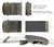 Military Belt Canvas Belt Web Belt Non Leather Belt One Size fits all,  1-1/2"(38mm) Wide- Black Buckle
