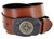 Pirate Compass Buckle Genuine Full Grain Leather Casual Jean Belt 1-1/2"(38mm) Wide