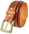 Utility Uniform Work Belt Basketweave One Piece Full Grain Cowhide Leather Belt 1-1/2"(38mm) Wide