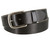 Antique Silver Classic Buckle Genuine Full Grain Leather Casual Jean Belt 1-1/2"(38mm) Wide