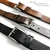 BS0008 Vintage Casual Jean Belt Genuine Full Grain Leather Belt 1-1/2"(38mm) Wide