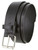 Roller Buckle Genuine Full Grain Cowhide Leather Casual Jean Belt 1-1/2"(38mm) Wide