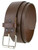 Roller Buckle Genuine Full Grain Cowhide Leather Casual Jean Belt 1-1/2"(38mm) Wide