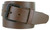 Black Roller Buckle Genuine Full Grain Cowhide Leather Casual Jean Belt 1-1/2"(38mm) Wide