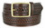 Utility Uniform Work Belt Basketweave One Piece Full Grain Cowhide Leather Belt 1-3/4"(45mm) Wide