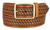Utility Uniform Work Belt Basketweave One Piece Full Grain Cowhide Leather Belt 1-3/4"(45mm) Wide