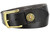 Shotgun Shell Concho Loop Genuine Full Grain Leather Casual Jean Belt 1-1/2"(38mm) Wide