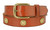 12 Gauge Shotgun Shell Conchos Genuine Full Grain Leather Casual Jean Belt 1-1/2"(38mm) Wide