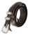 Gold Longhorn Steer Conchos Belt Oil Tanned Genuine Leather Ranger Belt