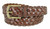 20152 Men's Genuine Leather Braided Woven Casual Dress Belt 1-3/8"(35mm) Wide