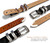 Harbor Genuine Full-Grain Cowhide Leather Designer Golf Dress Belt 1-1/8"(30mm) Wide