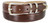 Menlo Italian Calfskin Genuine Leather Designer Golf Dress Belt 1-1/8"(30mm) Wide