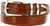 St. Mark Italian Calfskin Genuine Leather Designer  Dress Belts 1-1/8" (30mm) Wide