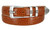 Brandon Italian Calfskin Genuine Leather Designer Golf Dress Belt 1-1/8"(30mm) Wide