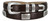 River Lake Italian Calfskin Genuine Leather Designer Dress Conchos Belt