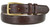 Andrew Men's Dress Wine Color Belt Solid Brass Buckle Italian Calfskin Genuine Leather Dress Belt 1-1/8"(30mm) Wide