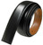 160501 Reversible Belt Strap Without Buckle Genuine Leather Dress Belt Strap 1-3/8"(35mm) wide (Black/Tan)